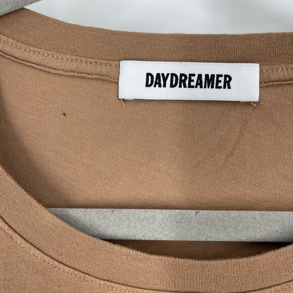 Daydreamer Johnny Cash American Legend Boyfriend Tee Brown Medium - Picture 3 of 6